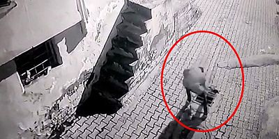 Sokaktan geçerken gözüne takılan mazgalı çaldı