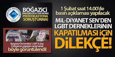 SON DAKİK LGBT derneklerinin kapatılması için dilekçe