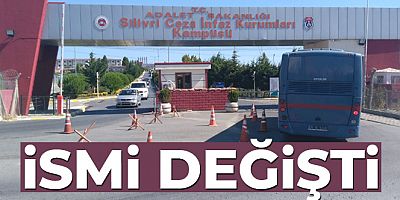 SON DAKİKA Adalet Bakanlığı Silivri Cezaevinin ismini Marmara Cezaevi olarak değiştirdi Ayrıntılar geliyor...