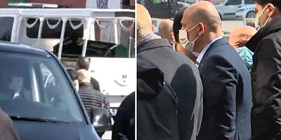 SON DAKİKA Annesinin cenazesini alan Bakan Soylu, hastaneden cenaze aracıyla ayrıldı