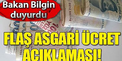 SON DAKİKA Asgari ücret ile ilgili son dakika açıklaması! En düşük...