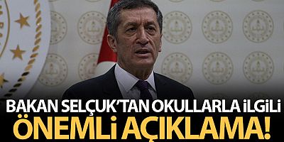SON DAKİKA Bakan Selçuk'tan okullarla ilgili önemli açıklama!
