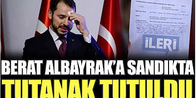 SON DAKİKA Berat Albayrak’a sandıkta tutanak tutuldu