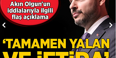 SON DAKİKA Berat Albayrak'ın avukatından Akın Olgun'un iddialarıyla ilgili flaş açıklama