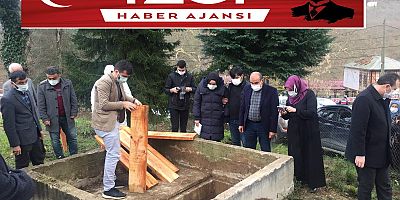 SON DAKİKA Beykoz belediye başkanı Murat Aydın Annesi Meliha Aydın topraga verildi. 