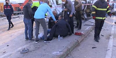 SON DAKİKA Bursada feci kaza ölü var yaralı var 