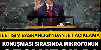 Son dakika... Cumhurbaşkanı Erdoğan'ın sözü yarıda kaldı: Teknik aksaklık mı?