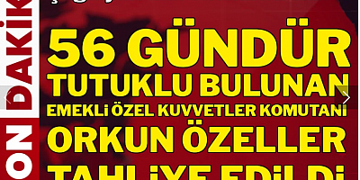 Son Dakika... Emekli Albay Orkun Özeller için tahliye kararı!