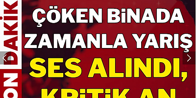 Son Dakika... Gebze'de 5 katlı bina çöktü: Enkaz altında 5 kişi var!