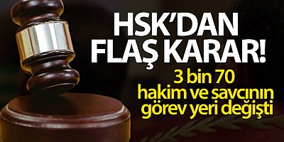 SON DAKİKA HSK'dan yaz kararnamesi!