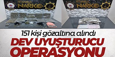 SON DAKİKA İstanbul'da dev operasyon!
