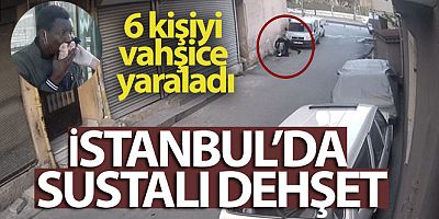 SON DAKİKA İstanbul'da  sustalı dehşet 