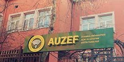SON DAKİKA İstanbul Üniversitesi AUZEF 