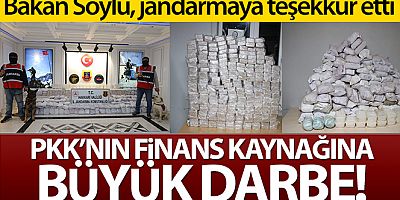  SON DAKİKA Jandarmadan PKK'nın finans kaynağına büyük darbe