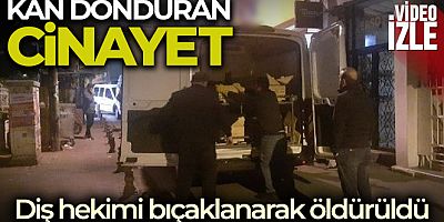 SON DAKİKA Kadıköy'de kan donduran cinayet
