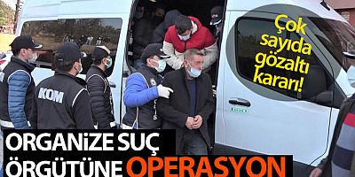 SON DAKİKA Karabük'te organize suç örgütüne operasyon: 29 gözaltı