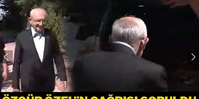 Son Dakika... Kılıçdaroğlu'na Özgür Özel'in çağrısı soruldu, gülümsemekle yetindi