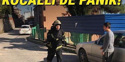 SON DAKİKA Kocaeli'de panik! Ekipler yangını söndürmeye koşarak gitti