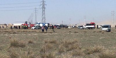SON DAKİKA Konya'da askeri gösteri uçağı düştü... 1 pilot şehit