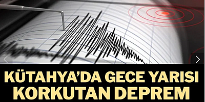 Son dakika... Kütahya'da 4.9 büyüklüğünde deprem! İstanbul ve birçok ilde hissedildi