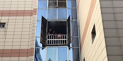 SON DAKİKA Kuyumcukent'te yangın paniği