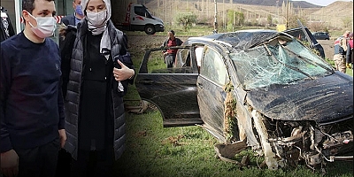 SON DAKİKA Makam aracı şarampole yuvarlandı! Kaymakam da içindeydi