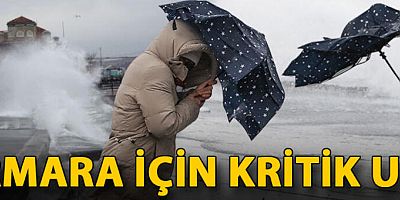 SON DAKİKA Marmara için ‘kuvvetli rüzgar’ uyarısı