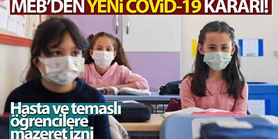 SON DAKİKA Milli Eğitim Bakanlığı'ndan yeni Covid-19 kararı