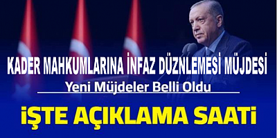 SON DAKİKA Müjde saati belli oldu: Ücretli öğretmen, taşeron, uzman, TYP, belediye şirket işçilerine kadro ve ehliyet ve mahkumlara af 2023 son dakika