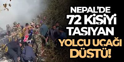 SON DAKİKA Nepal'de yolcu uçağı düştü