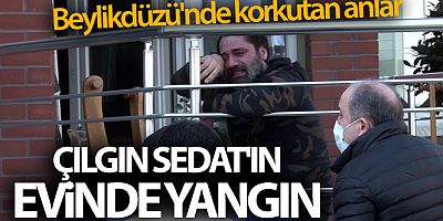 SON DAKİKA Şarkıcı Çılgın Sedat'ın evinde yangın çıktı