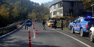 SON DAKİKA Trabzon'da; karantinayı duyan mahalleden kaçtı 