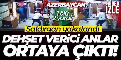 SON GELİŞME Azerbaycan Büyükelçiliği saldırısının görüntüleri ortaya çıktı