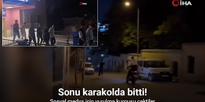 Sosyal medya için vurulma kurgusunun sonu karakolda bitti