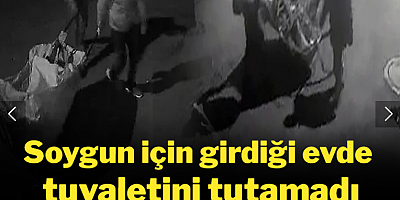 Soygun için girdiği evde tuvaletini tutamadı: Bıraktığı DNA'dan yakalandı