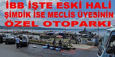 Sözde halk bu otoparkın kapanmasını istemiyor süsü vererek CİMER ‘e dilekçeler yollanıyor 
