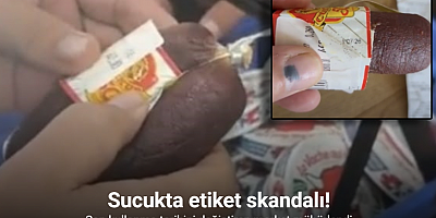 Sucukta etiket skandalı: Son kullanma tarihini değiştiren market mühürlendi