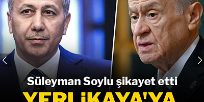 Süleyman Soylu şikayet etti, MHP'den Ali Yerlikaya'ya 'ayar' geldi