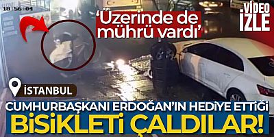 Sultangazi'de bisiklet hırsızlığı kamerada