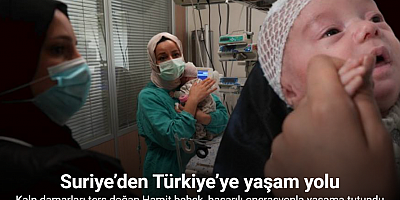 Suriye’den Türkiye’ye ‘Hamit’ bebek için yaşam yolu: Kalp damarları ters doğmuştu, 4,5 saatlik başarılı operasyon