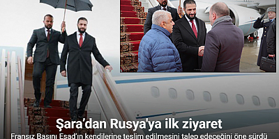 Suriye Devlet Başkanı Şara’dan Rusya'ya ilk ziyaret