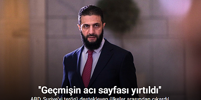 Suriye Devlet Başkanı Şara: 