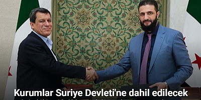 Suriye hükümeti ile SDG arasında kapsamlı entegrasyon anlaşması