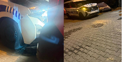 Sürücü ’dur’ ihtarına uymadı, kovalamaca kazayla bitti: Bir polis memuru yaralandı
