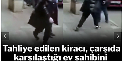 Tahliye edilen kiracı ev sahibini dövdü