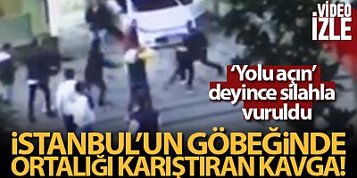 Taksim'de ortalığı karıştıran silahlı kavga