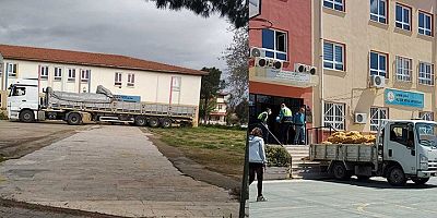 TAM SIKANDAL Okulları patates deposuna çevirdiler