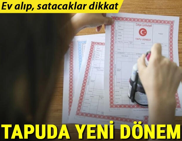 Tapuda sahteciliğin önüne geçilecek