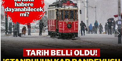 Tarih belli oldu! İstanbul'un kar randevusu haftalar sonra
