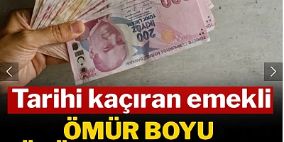 Tarihi kaçıran emekli ömür boyu düşük maaş alacak